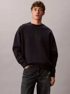 Calvin Klein Jeans Herren Strickpullover in marine