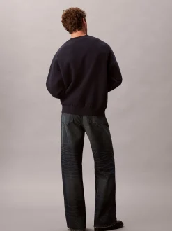 Calvin Klein Jeans Herren Strickpullover in marine