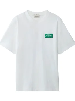Calvin Klein Jeans Herren T-Shirt in ecru grün