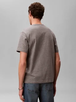 Calvin Klein Jeans Herren T-Shirt in grau royal