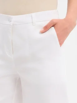Cambio Damen Bermuda - Stella in weiß - Länge: mittel