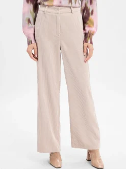 Cambio Damen Cordhose - Amelie in kitt - Länge: lang