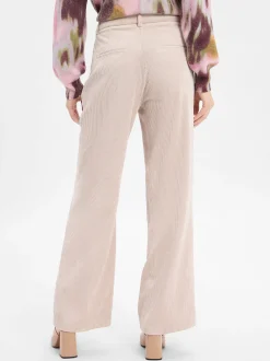 Cambio Damen Cordhose - Amelie in kitt - Länge: lang