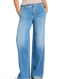 Cambio Damen Jeans - Alek in medium stone - Länge: lang