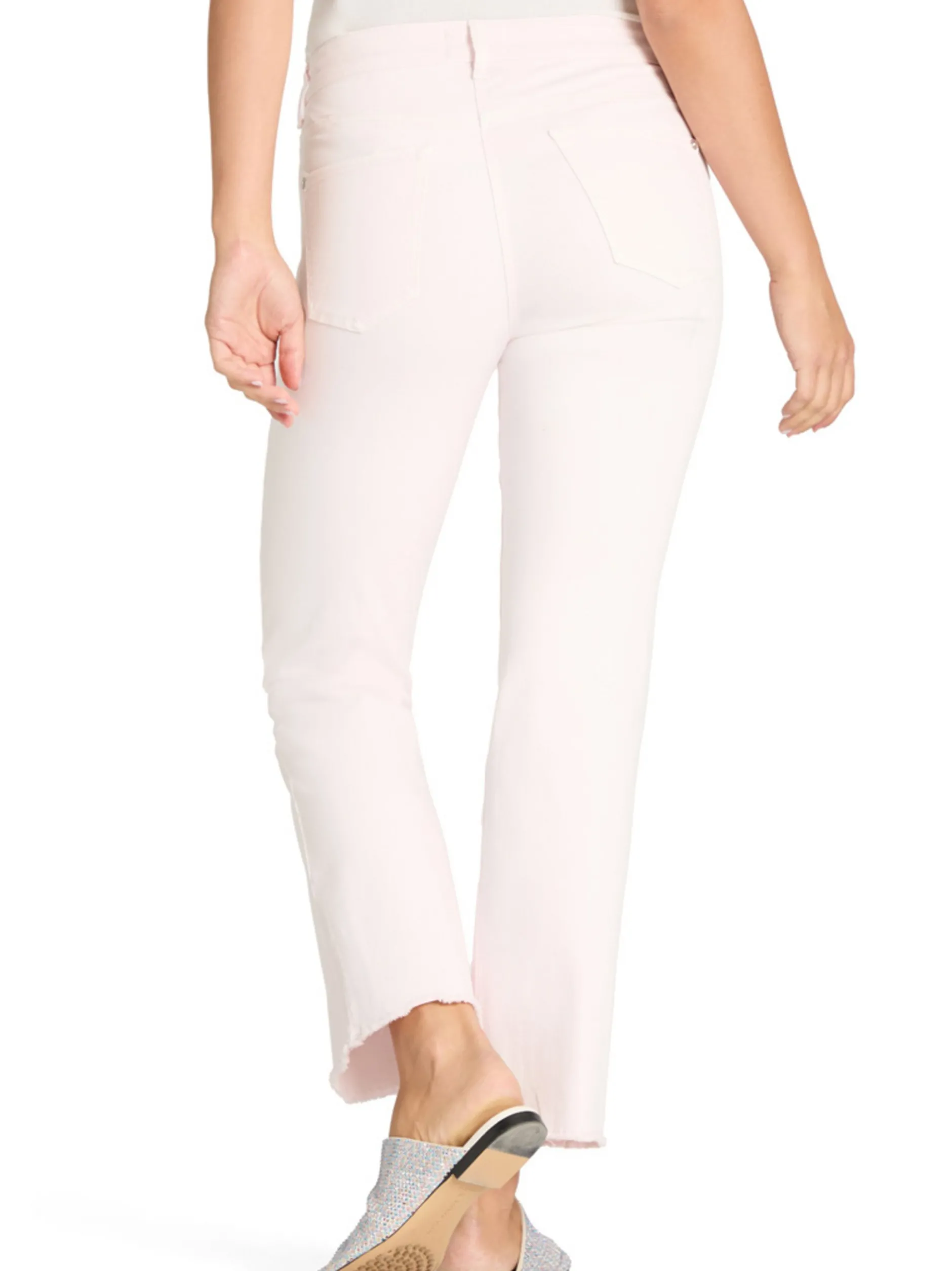 Cambio Damen Jeans - Francesca in rosa - Länge: verkürzt