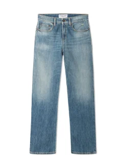 Cambio Damen Jeans - Gini Long in light stone