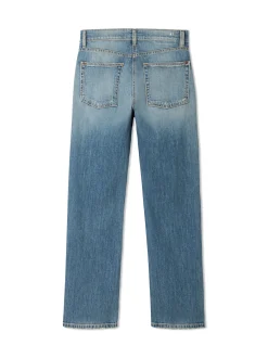 Cambio Damen Jeans - Gini Long in light stone
