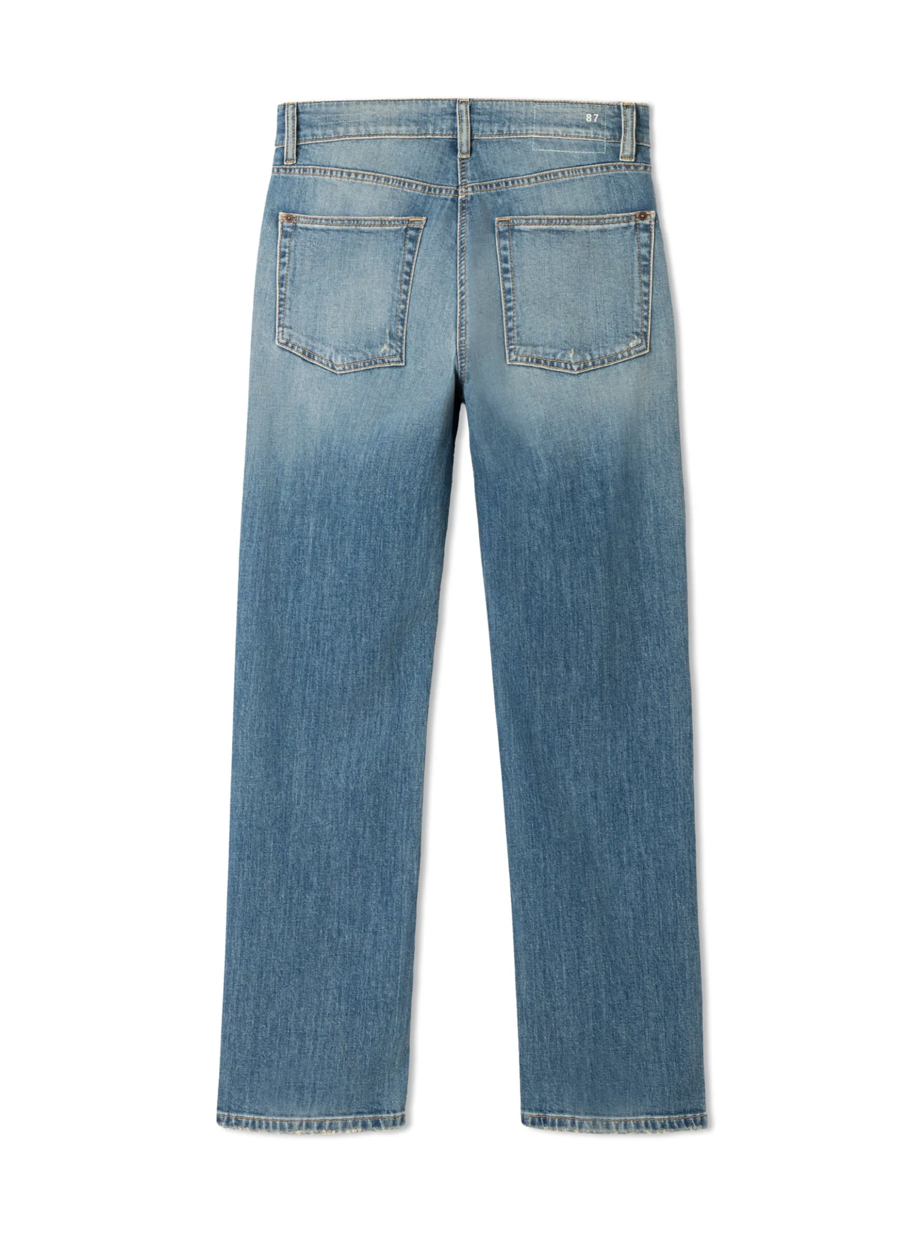 Cambio Damen Jeans - Gini Long in light stone