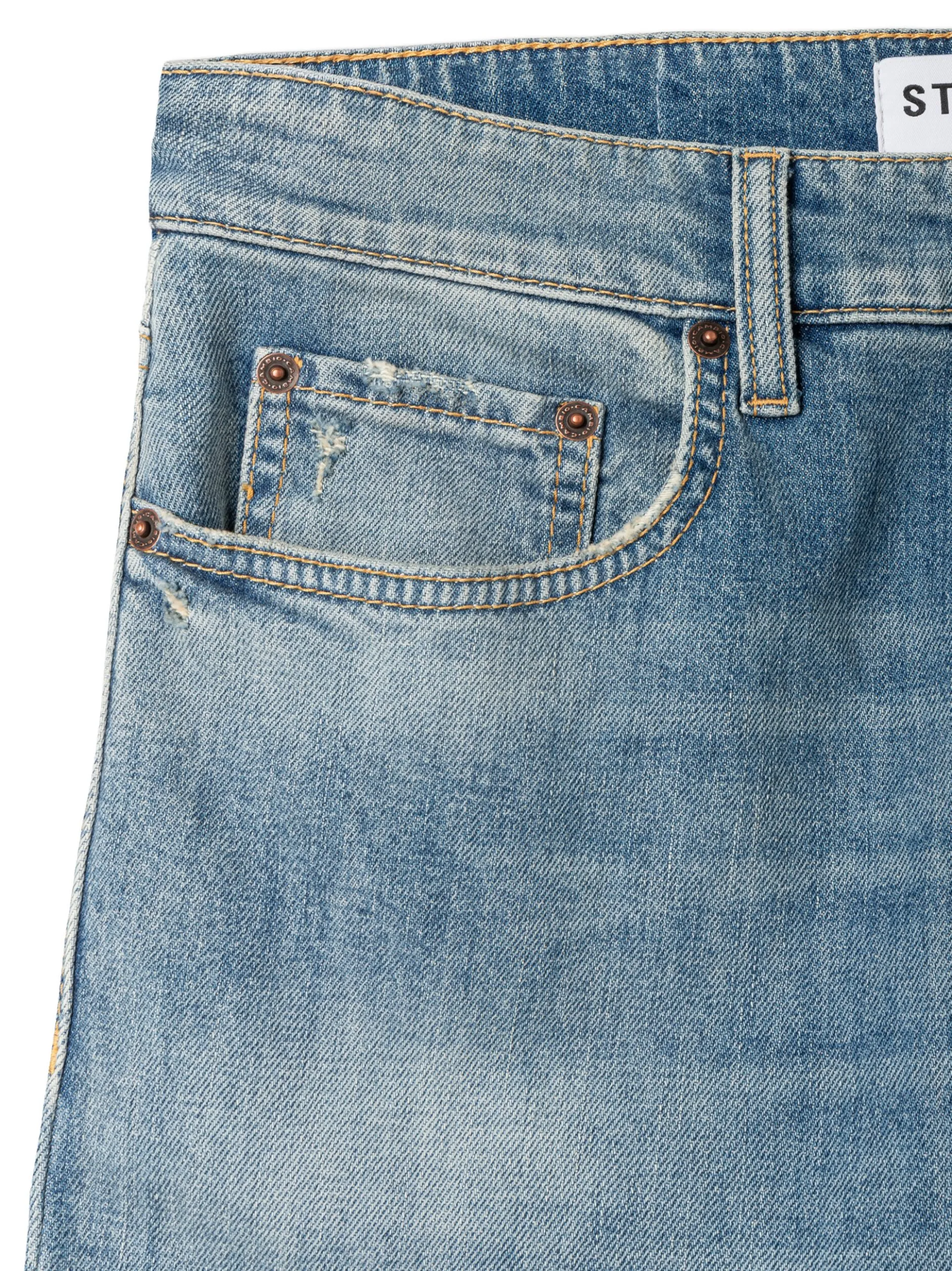 Cambio Damen Jeans - Gini Long in light stone