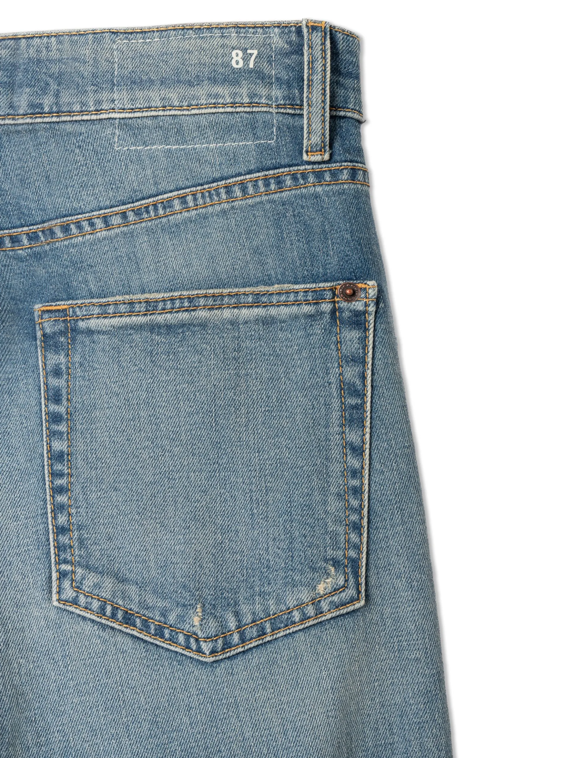 Cambio Damen Jeans - Gini Long in light stone