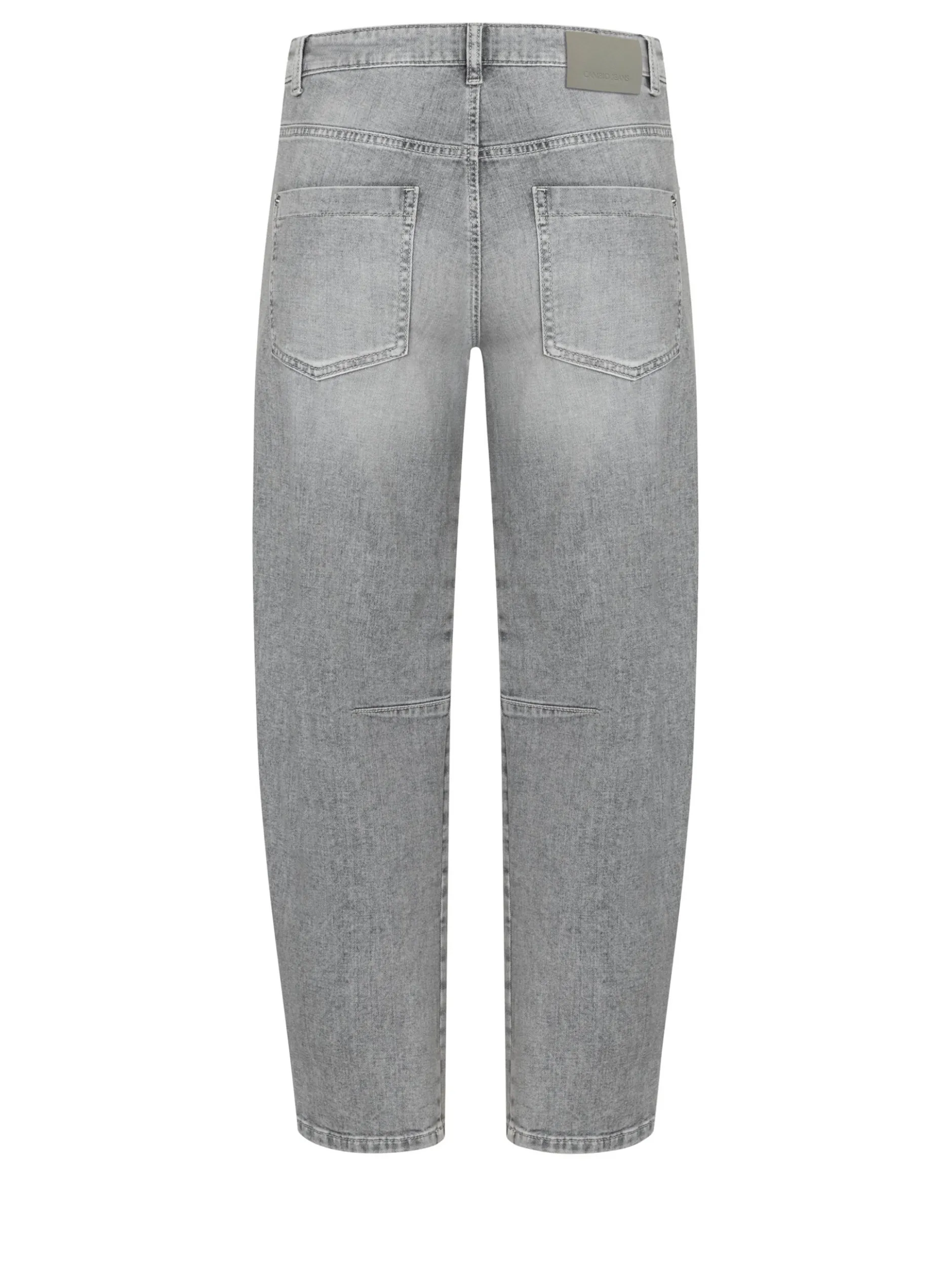 Cambio Damen Jeans - Ocean in hellgrau - Länge: verkürzt