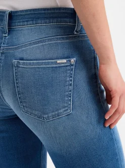 Cambio Damen Jeans - Piper in blue stone - Länge: lang