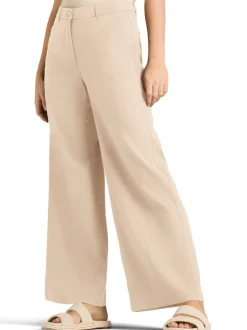 Cambio Damen Leinenhose - Adrienne in beige
