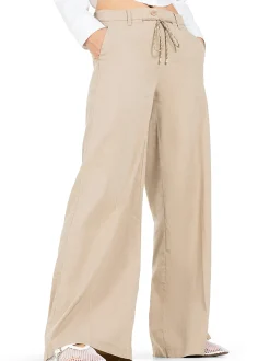 Cambio Damen Leinenhose - Adrienne in beige