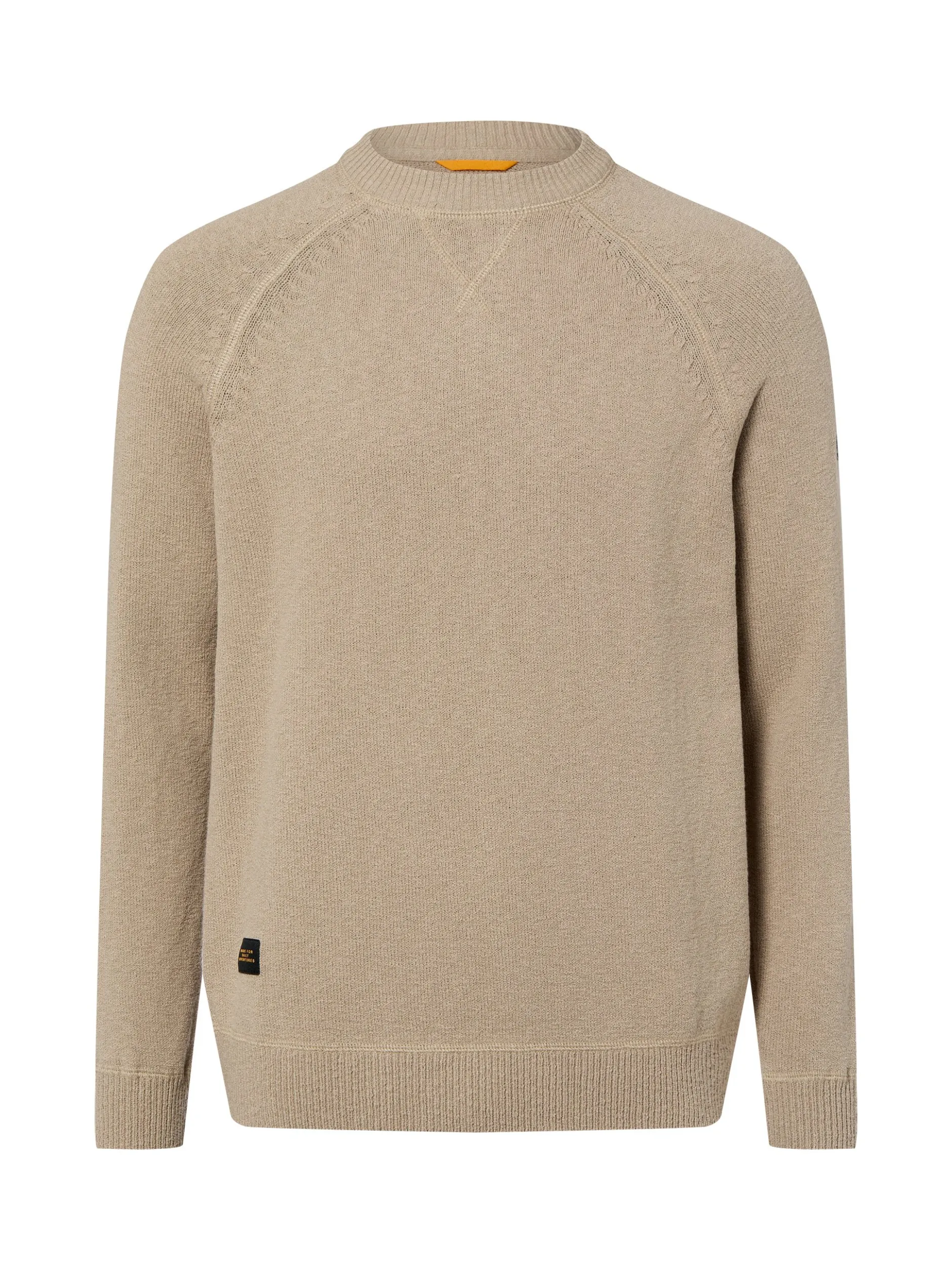 Camel Active Herren Strickpullover in kitt