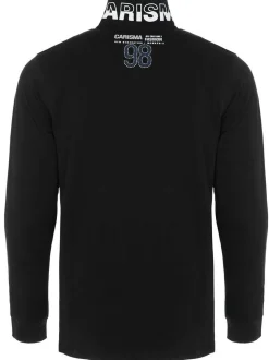 Carisma Herren Longsleeve in schwarz - Ärmel: langarm