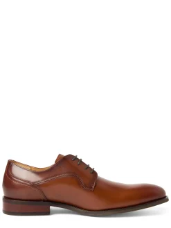 Carl Gross Herren Schnürschuhe aus Leder in cognac