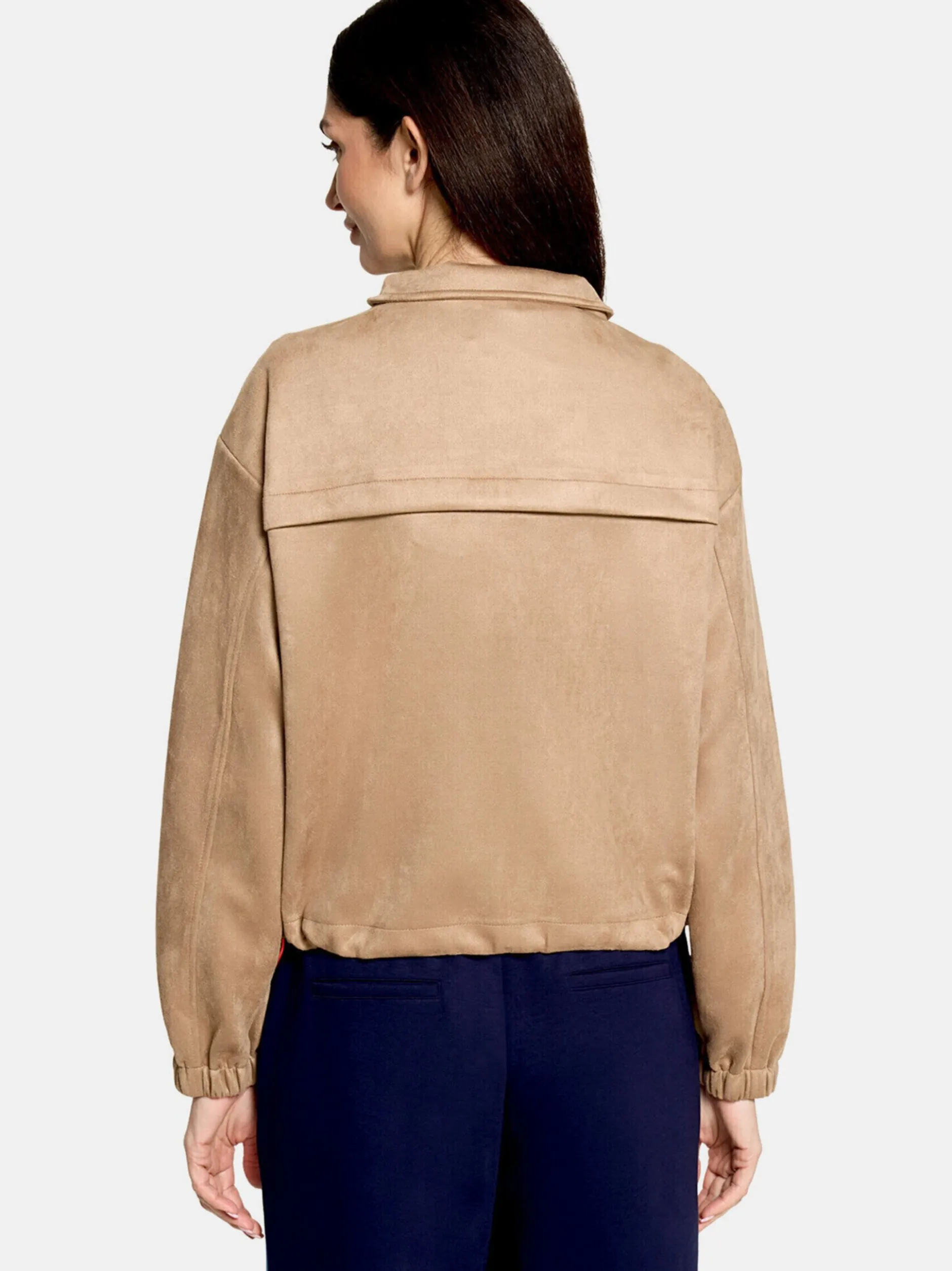 Cartoon Damen Blouson in camel beige