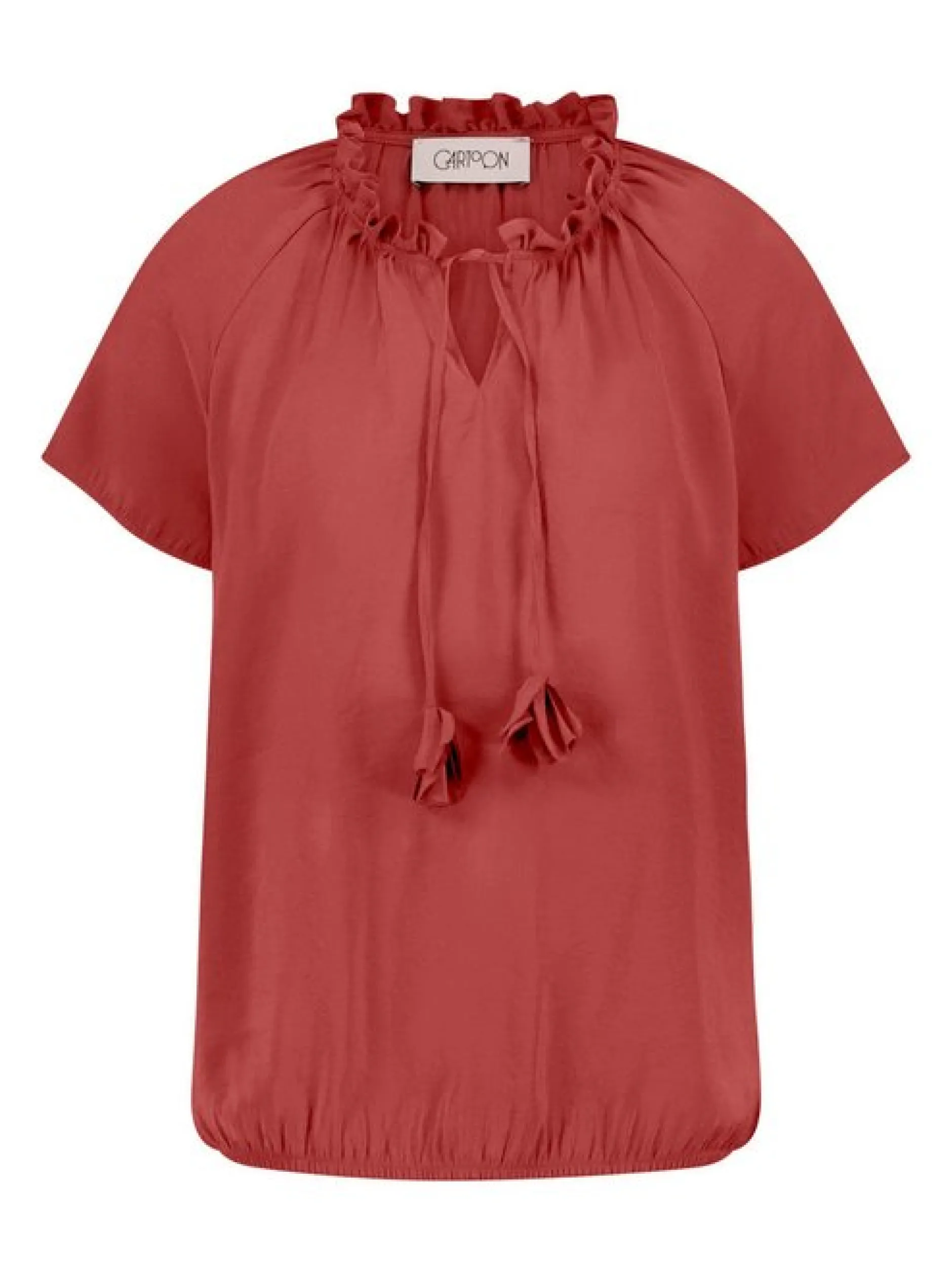 Cartoon Damen Bluse in braun