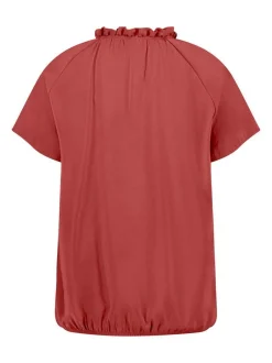 Cartoon Damen Bluse in braun