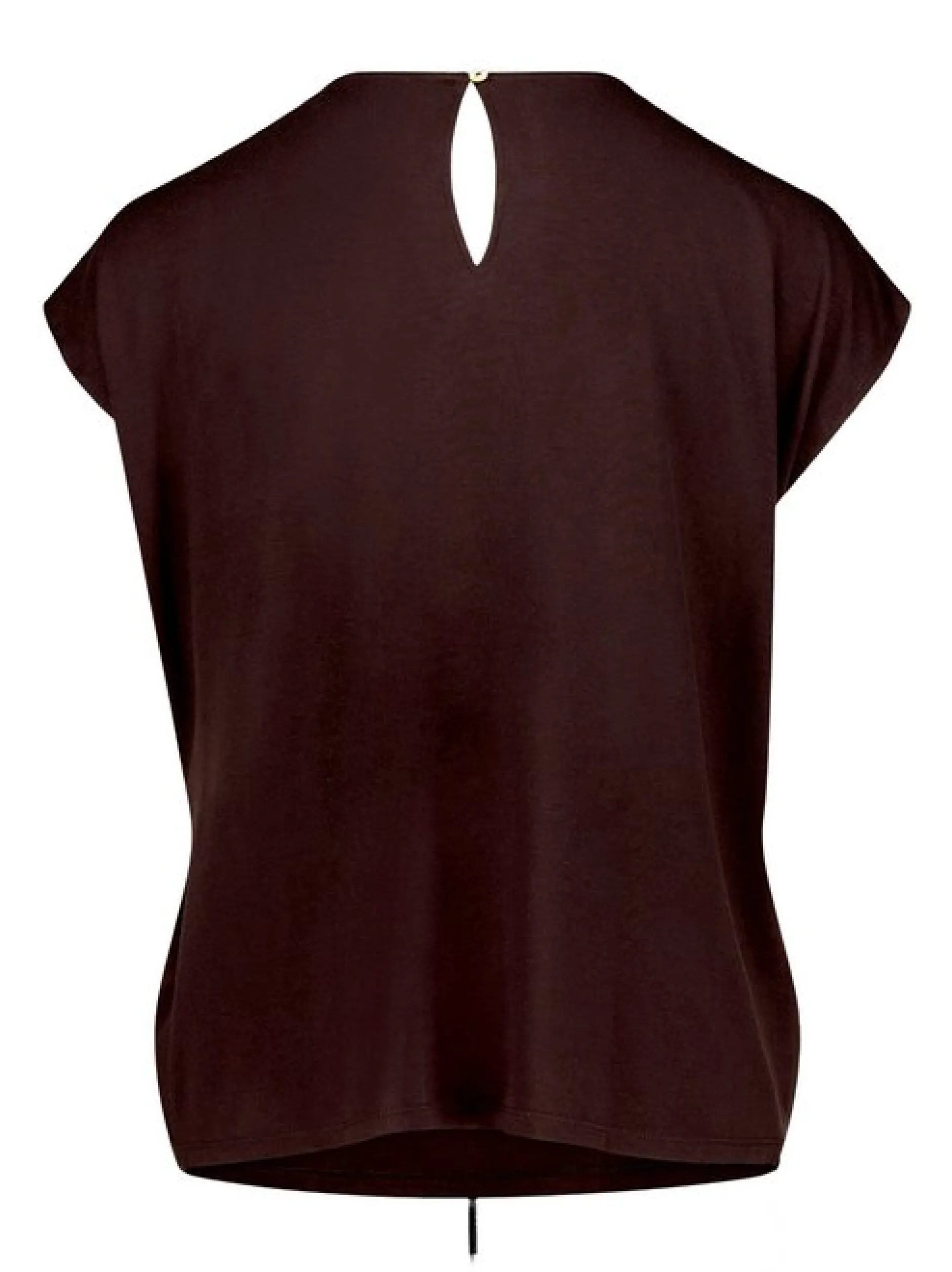 Cartoon Damen Blusenshirt in braun