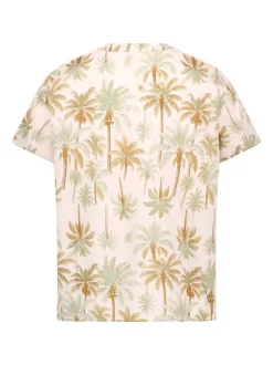 Cartoon Damen Blusenshirt in grün