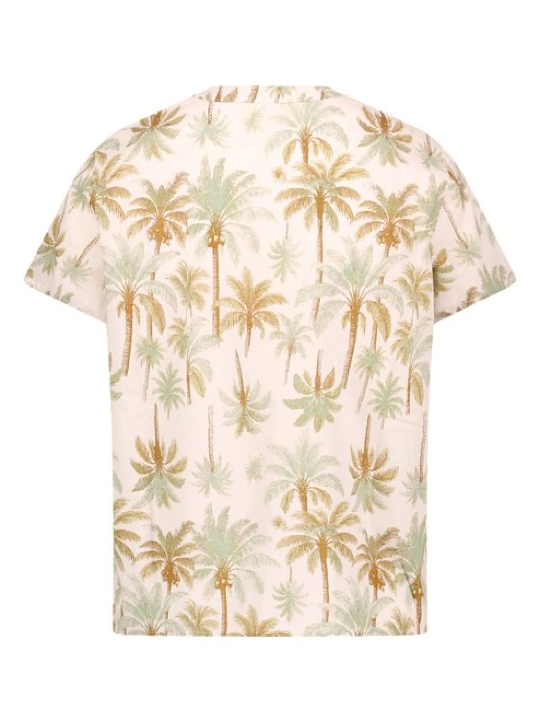 Cartoon Damen Blusenshirt in grün