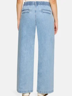 Cartoon Damen Casual-Hose in blau