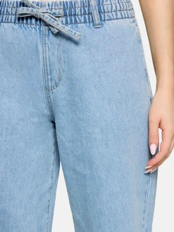 Cartoon Damen Casual-Hose in blau