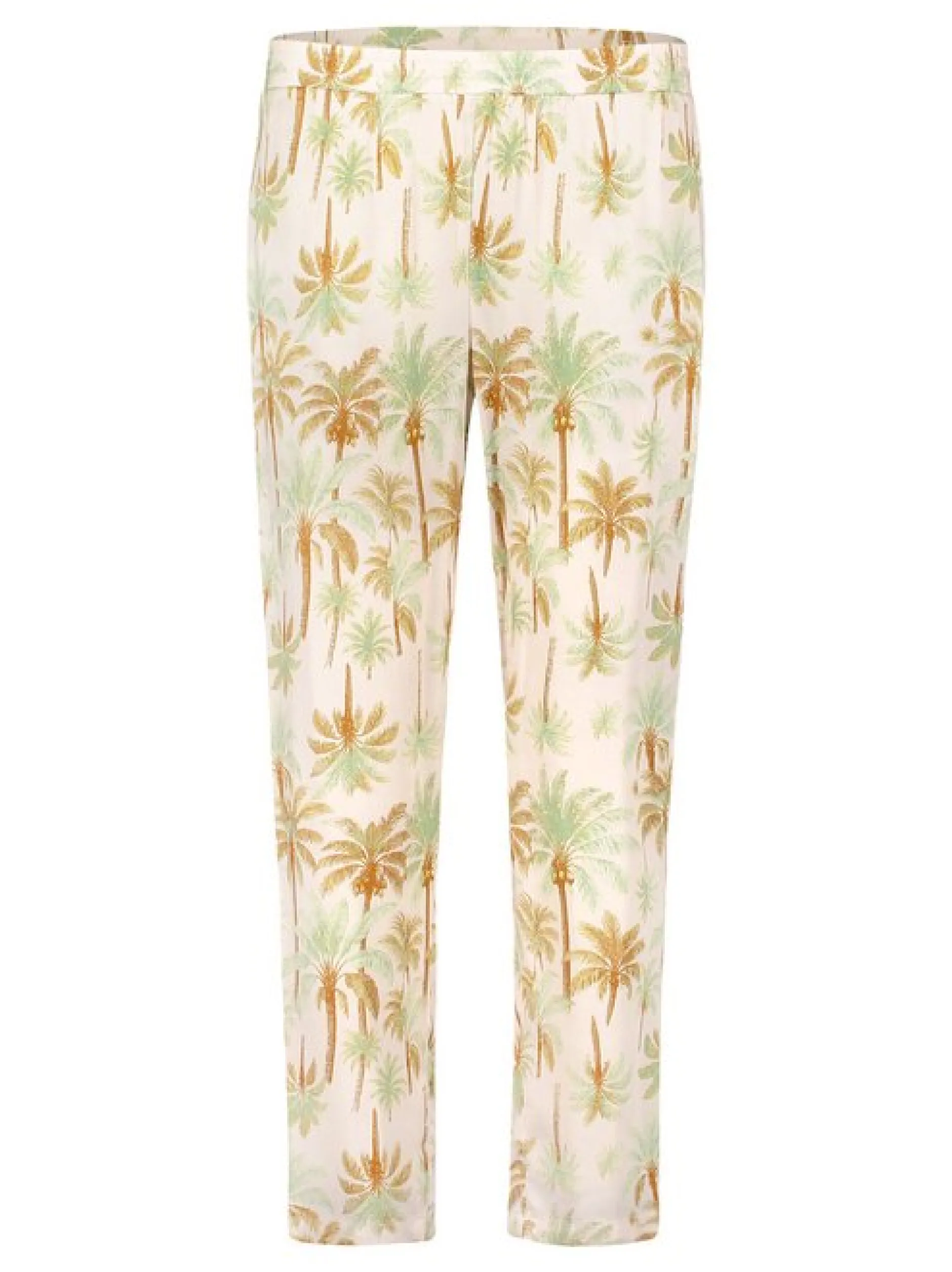 Cartoon Damen Casual-Hose in grün mehrfarbig