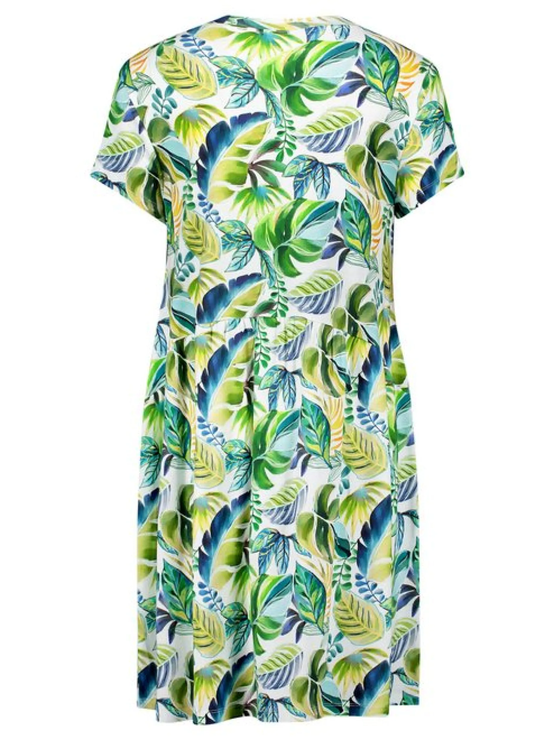 Cartoon Damen Casual-Kleid in grün