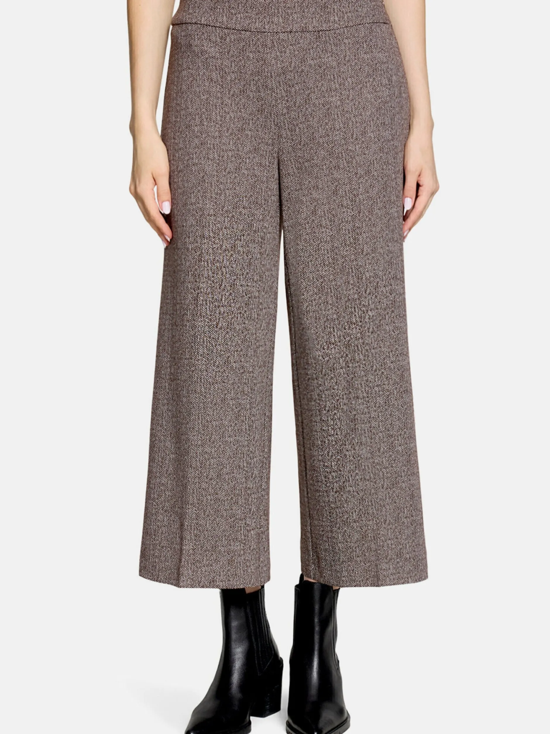 Cartoon Damen Culotte in braun mehrfarbig