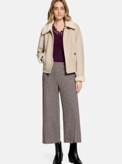 Cartoon Damen Culotte in braun mehrfarbig