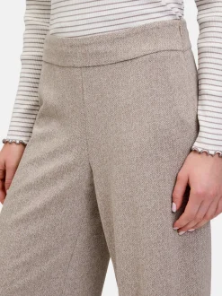 Cartoon Damen Culotte in schwarz mehrfarbig