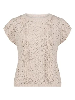 Cartoon Damen Feinstrickpullover in beige