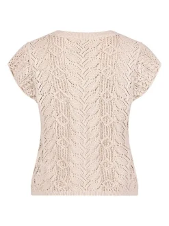 Cartoon Damen Feinstrickpullover in beige