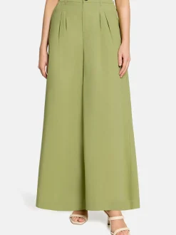 Cartoon Damen Hose in gras