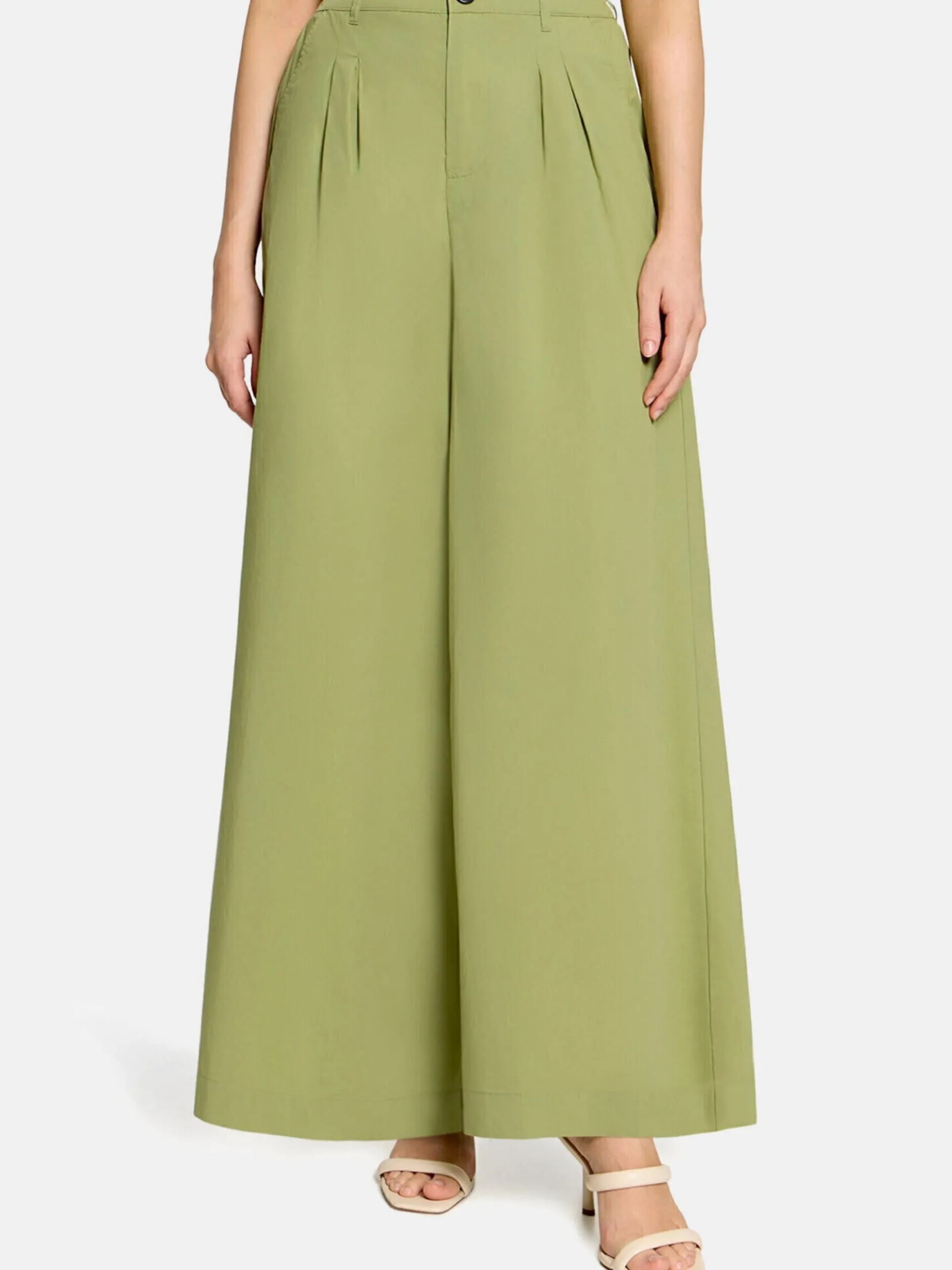 Cartoon Damen Hose in gras
