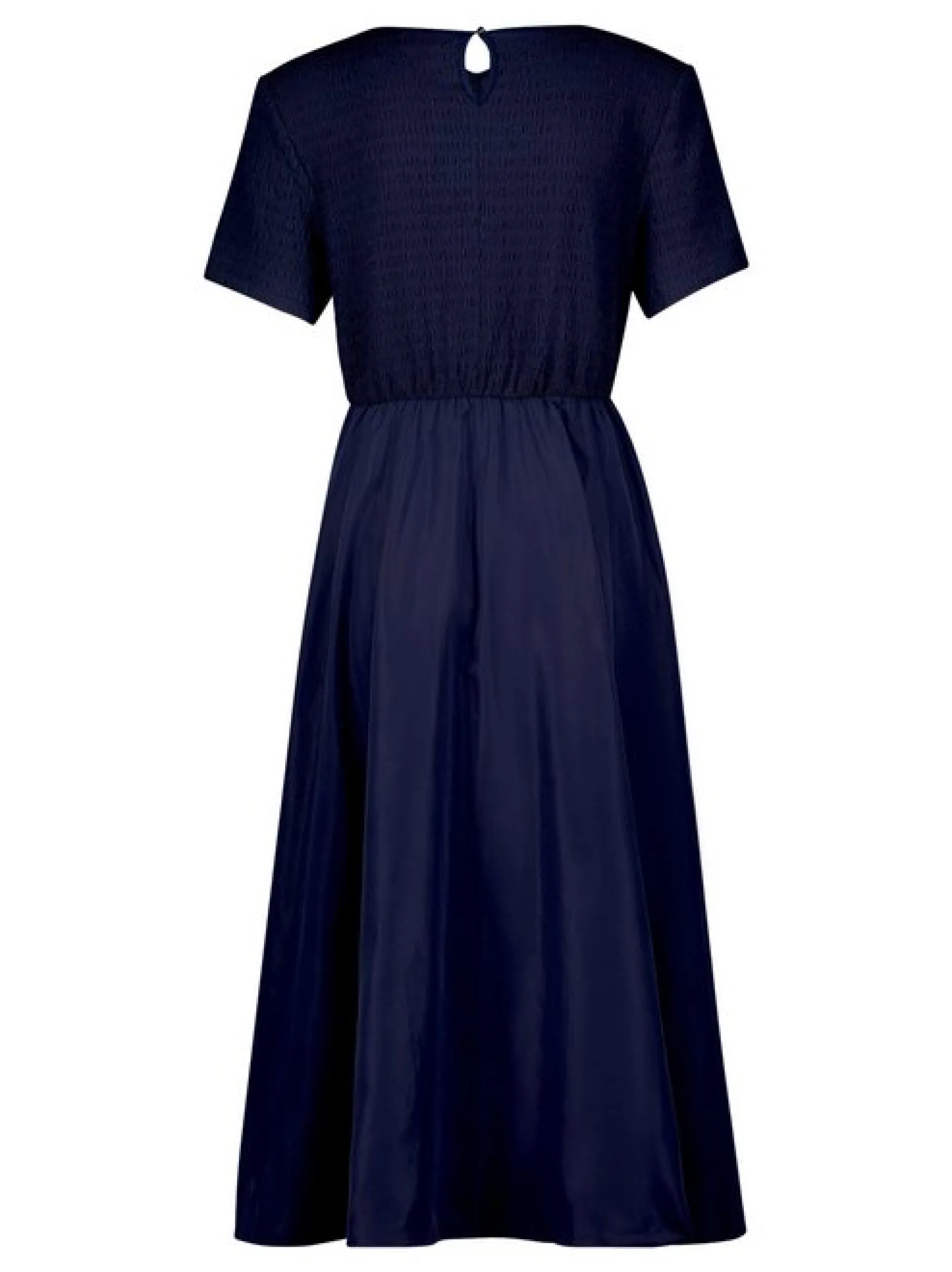 Cartoon Damen Midikleid in marine royal