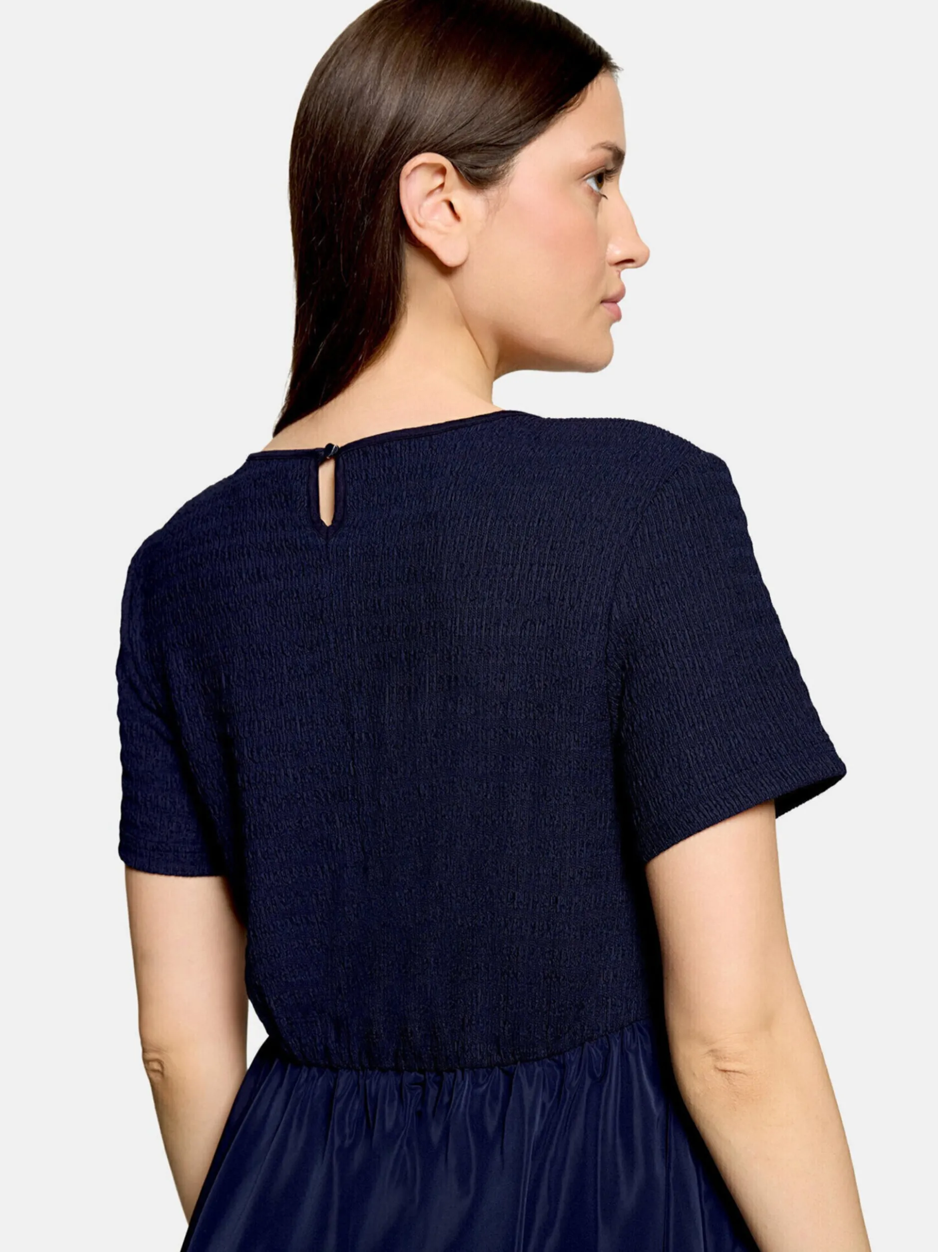 Cartoon Damen Midikleid in marine royal