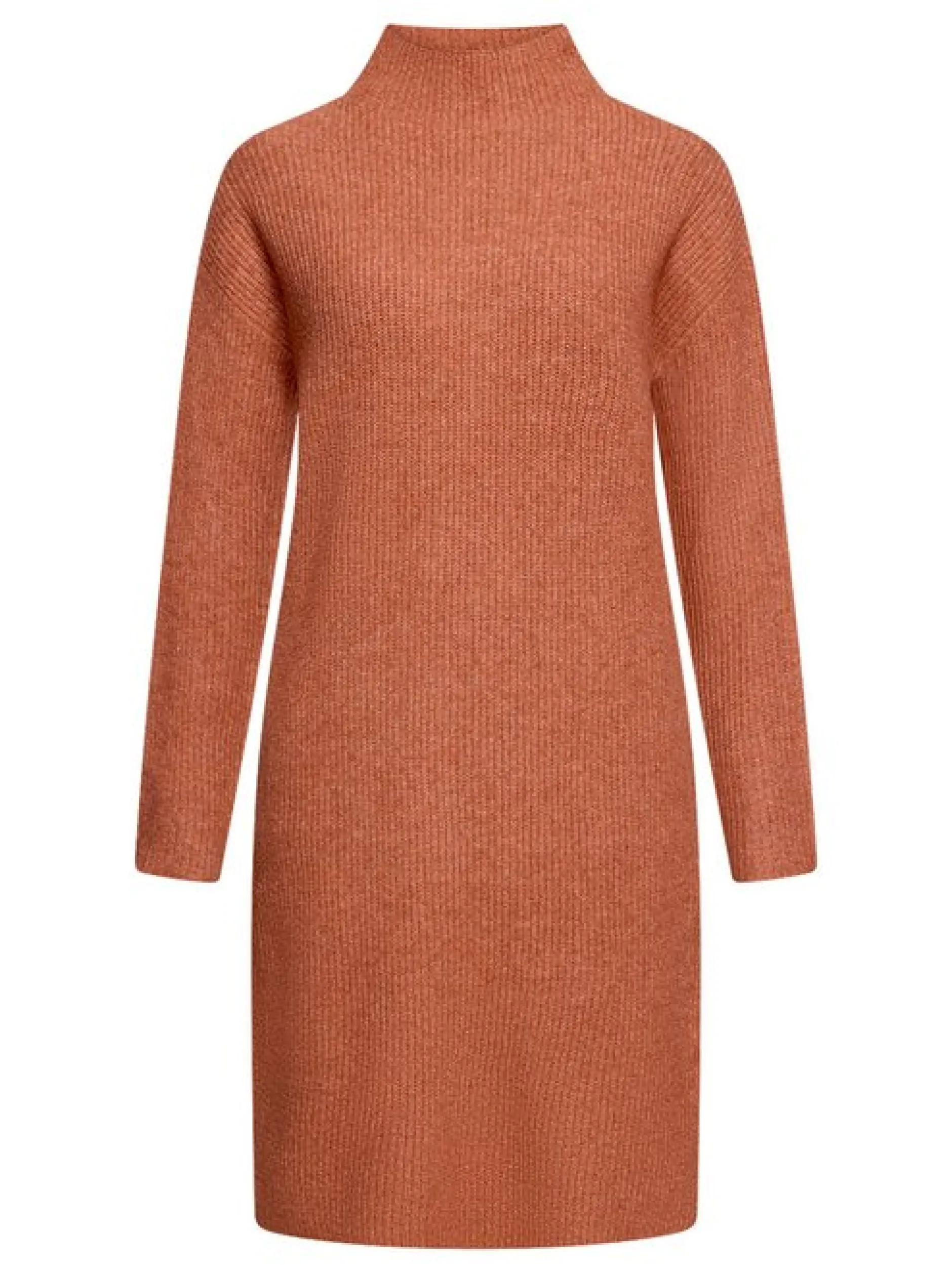 Cartoon Damen Strickkleid in rot