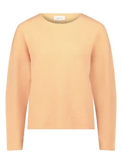 Cartoon Damen Strickpullover in aprikot