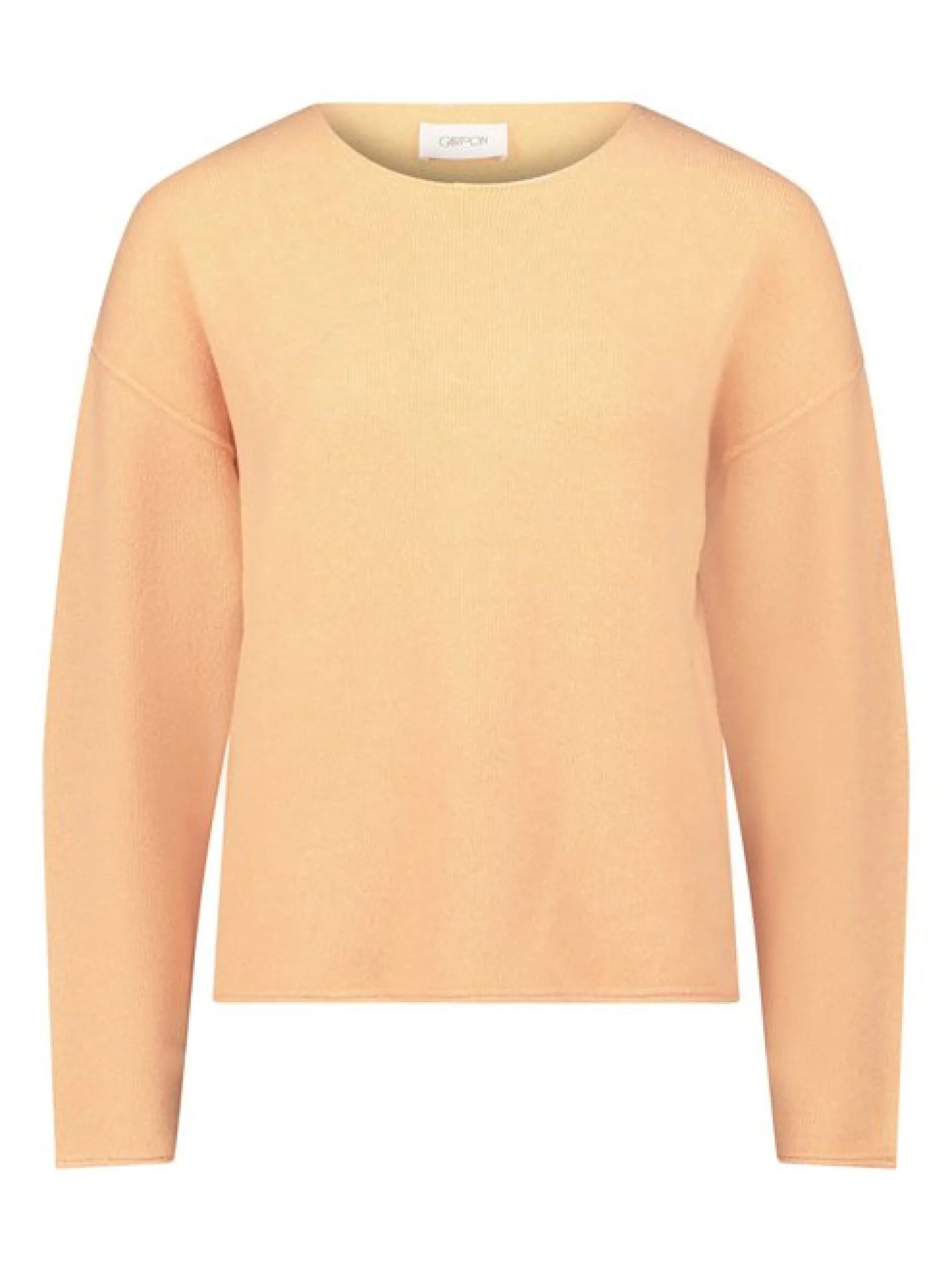 Cartoon Damen Strickpullover in aprikot