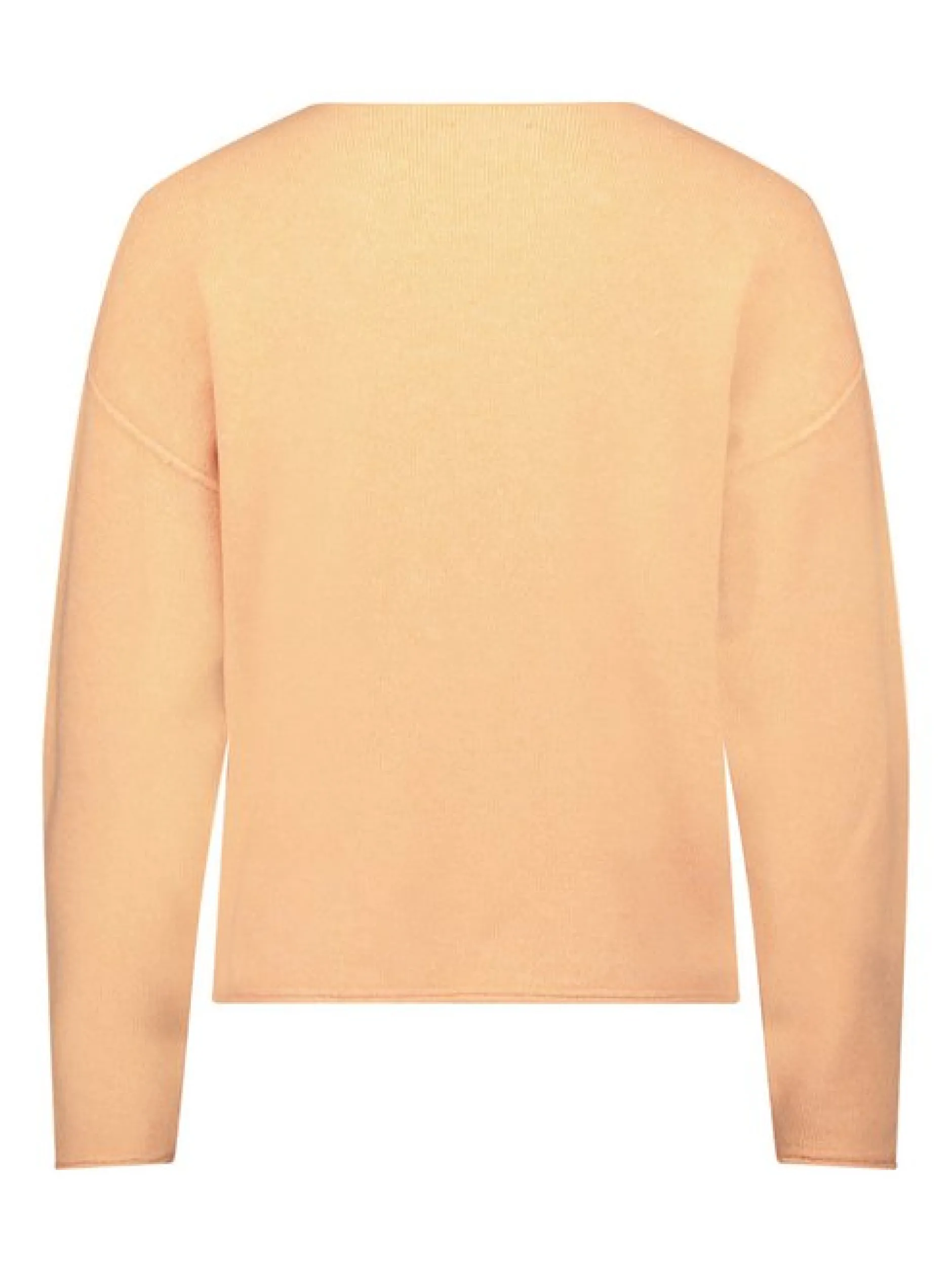 Cartoon Damen Strickpullover in aprikot