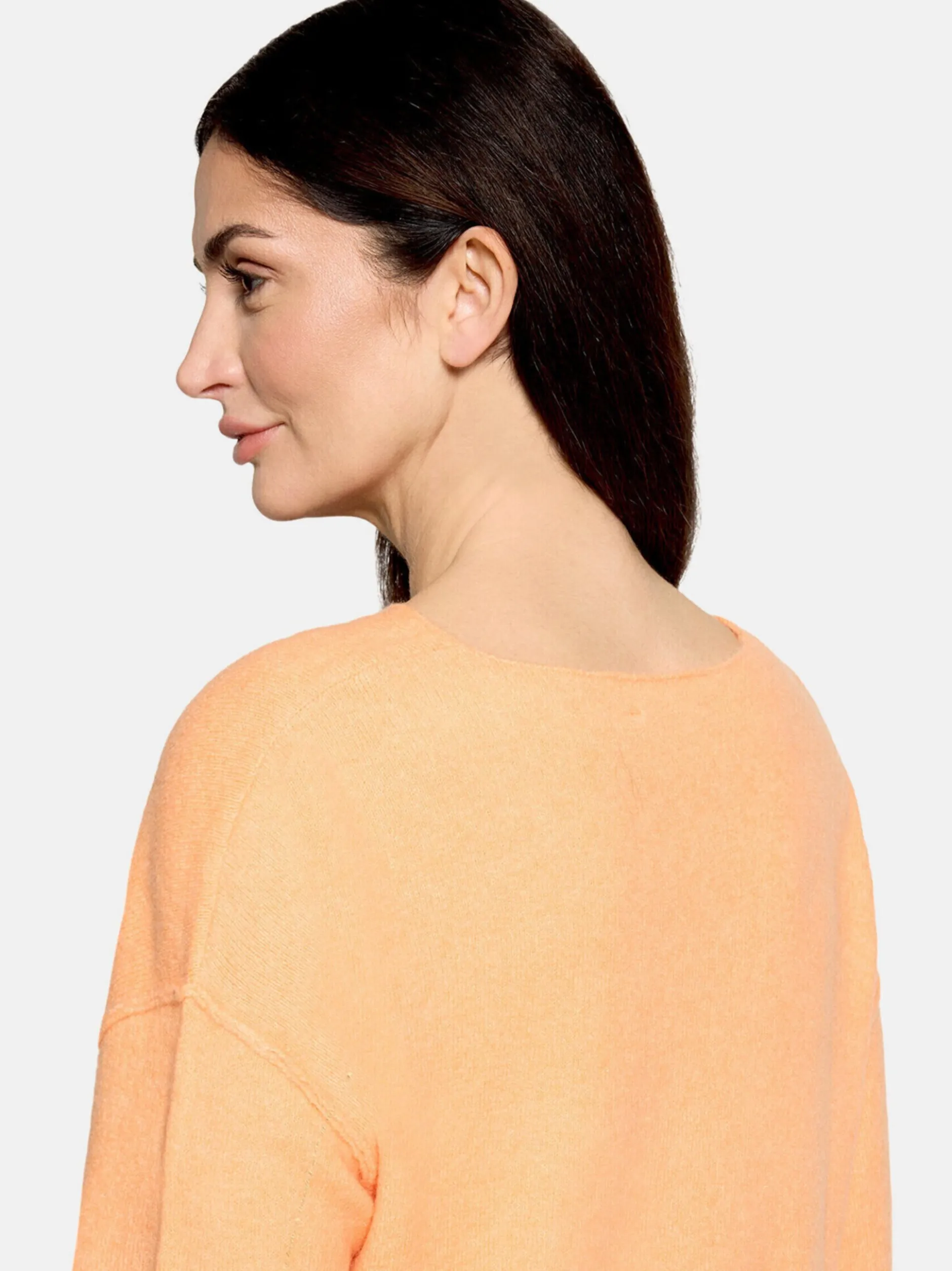 Cartoon Damen Strickpullover in aprikot