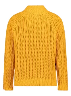 Cartoon Damen Strickpullover in orange