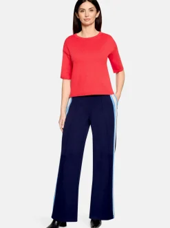 Cartoon Damen Strickpullover in rot