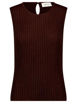 Cartoon Damen Top in braun