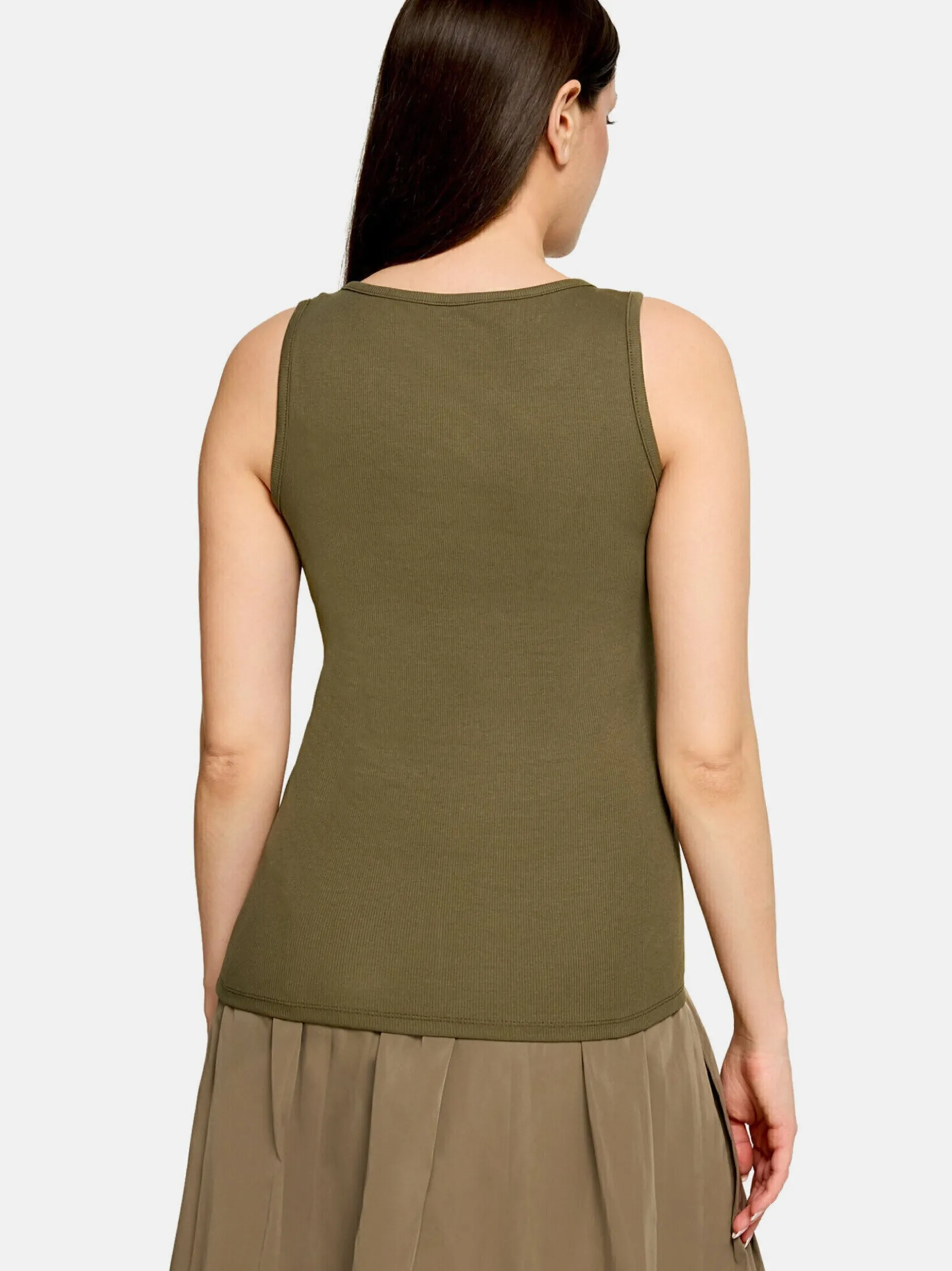 Cartoon Damen Top in khaki