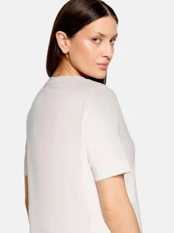 Cartoon Damen T-Shirt in ecru